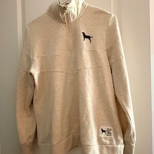 Women’s Black Dog Quarter-Zip Sweatshirt